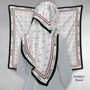 Tudung Bawal (Square Hijab) in HD0015