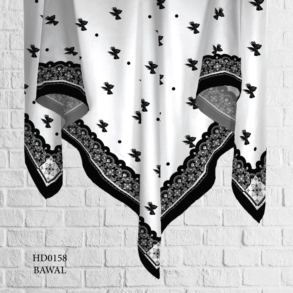 Tudung Bawal (Square Hijab) in HD0158