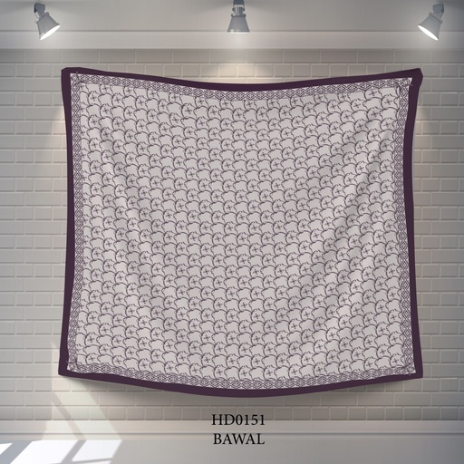 Tudung Bawal (Square Hijab) in HD0151