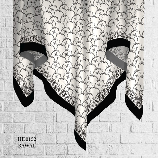 Tudung Bawal (Square Hijab) in HD0152