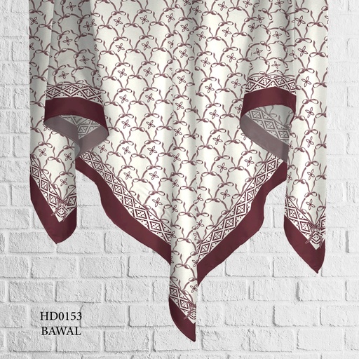 Tudung Bawal (Square Hijab) in HD0153