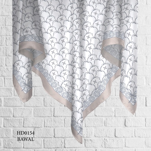Tudung Bawal (Square Hijab) in HD0154